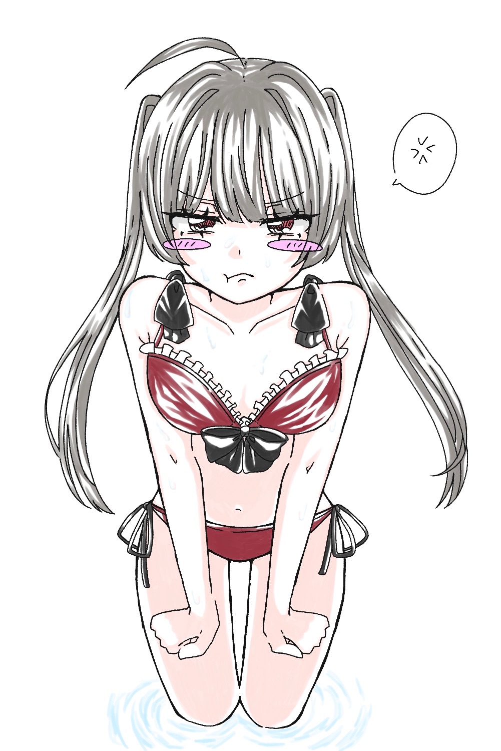 水着の子
